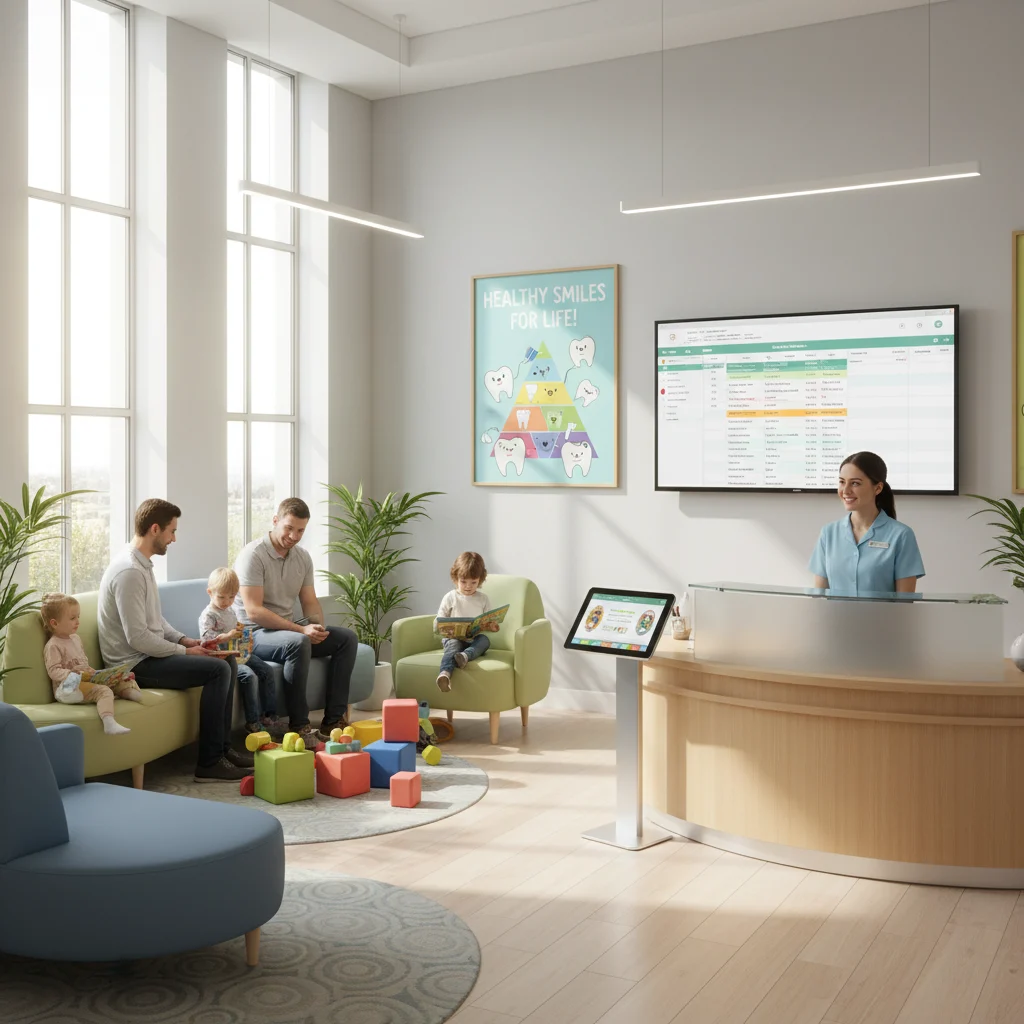 Modern dental technology and digital tools used in a clinic