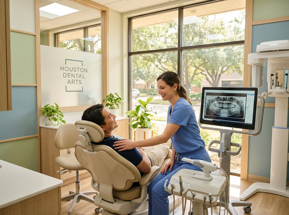 High-tech dental equipment and sterilization in a Houston clinic