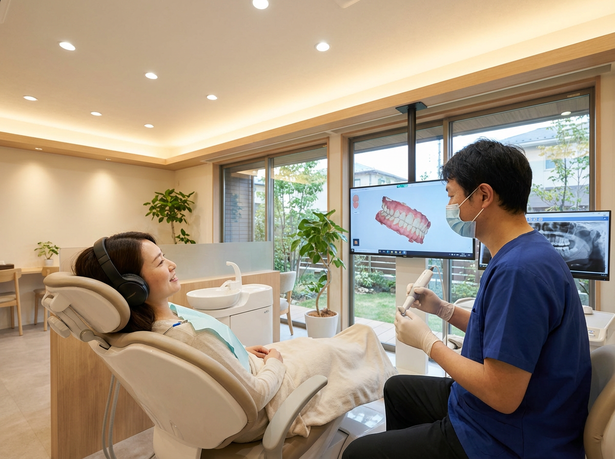 Dental technology and same-day crown solutions at Snow Tree Dental
