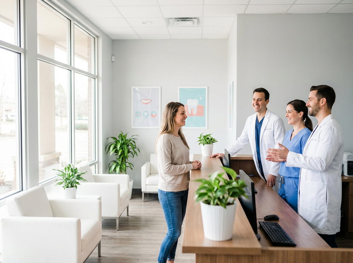 Dental team using advanced technology for personalized treatment