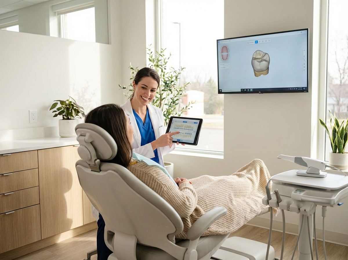 Modern dental technology and personalized treatment planning at Snow Tree Dental