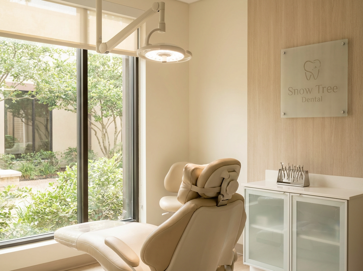 Advanced dental technology and same-day crowns at Snow Tree Dental in Houston
