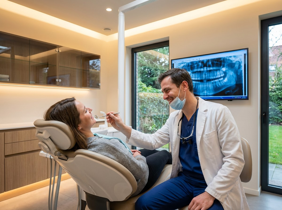 Modern dental technology and digital X-rays at Snow Tree Dental