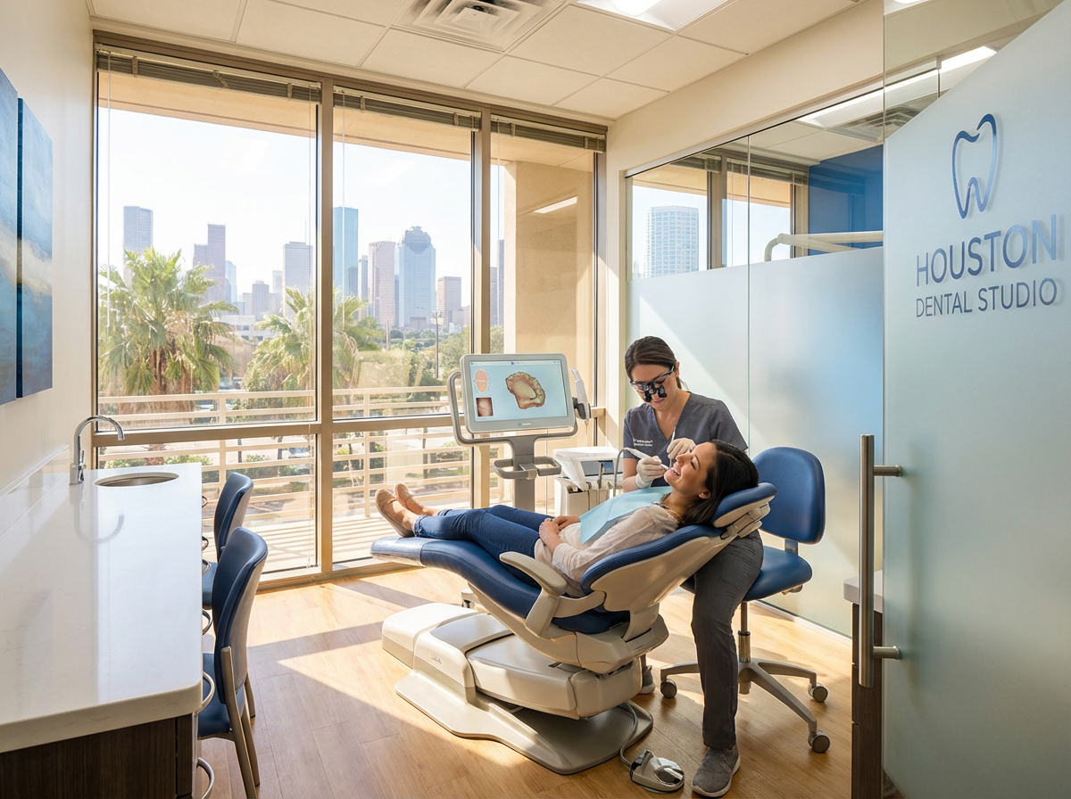 Advanced dental technology and equipment used for patient comfort