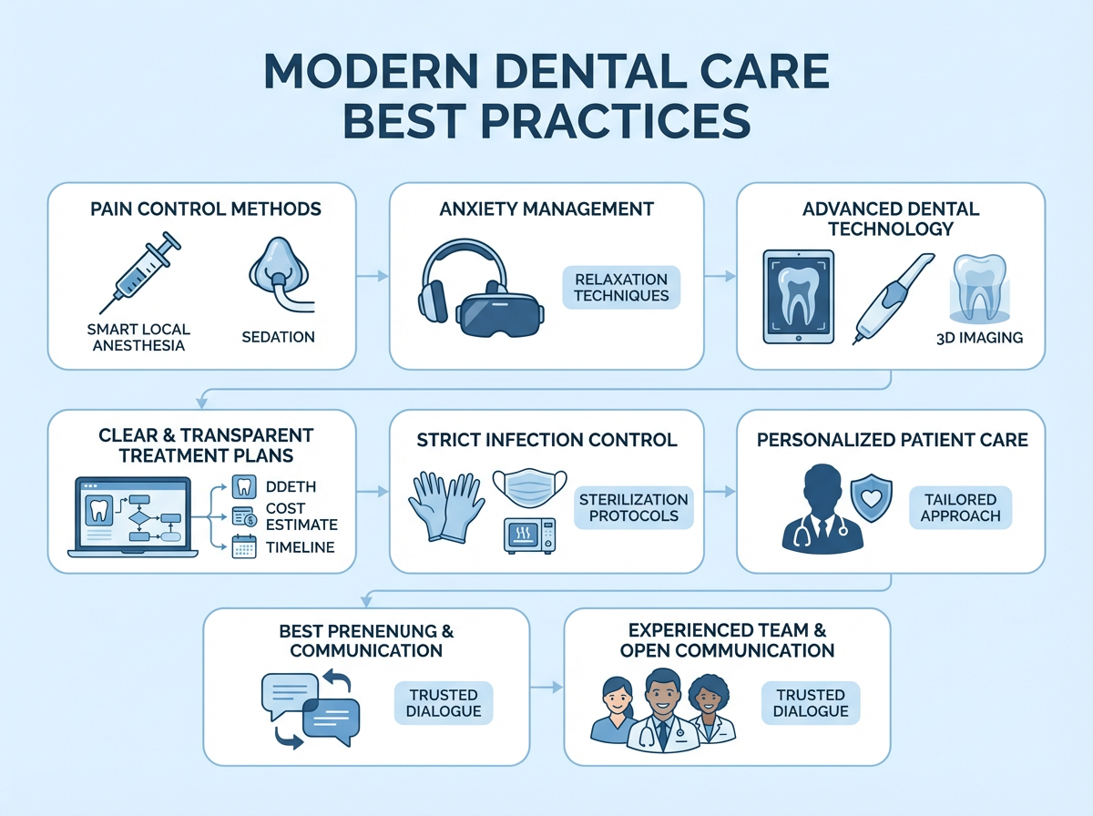 Modern dental clinic in Houston focused on patient comfort