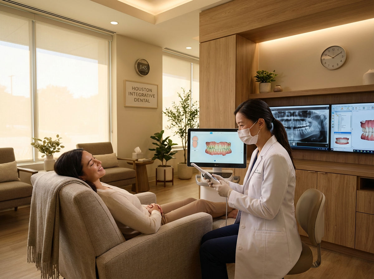 Advanced dental technology like digital x-rays and 3D imaging at Snow Tree Dental