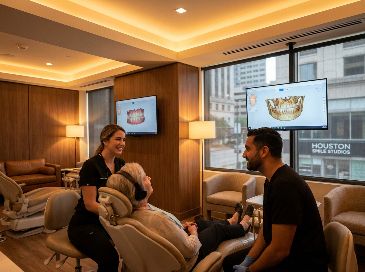 Dental team at Snow Tree Dental using advanced technology and strict hygiene protocols