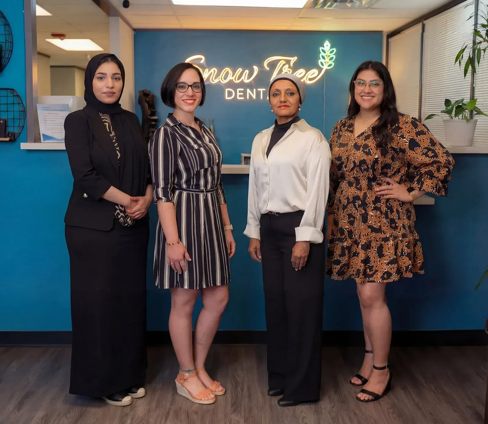 The welcoming Snow Tree Dental team in Houston, TX
